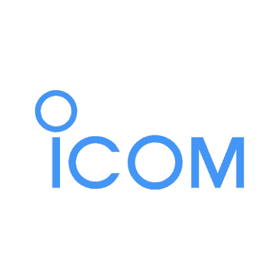 Logo Icom azzurro