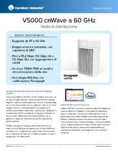 V5000 cnWave a 60 GHz