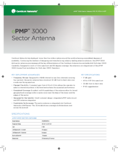 ePMP 3000 Sector Antenna