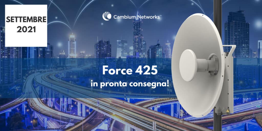 Force 425: disponibile le CPE per FWA in WIFI6.ax