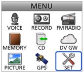 icom id 52e menu display