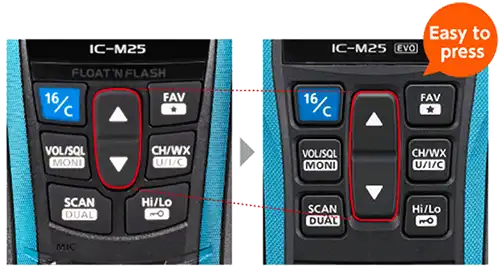 icom_ic-m25euro-evo_tasti