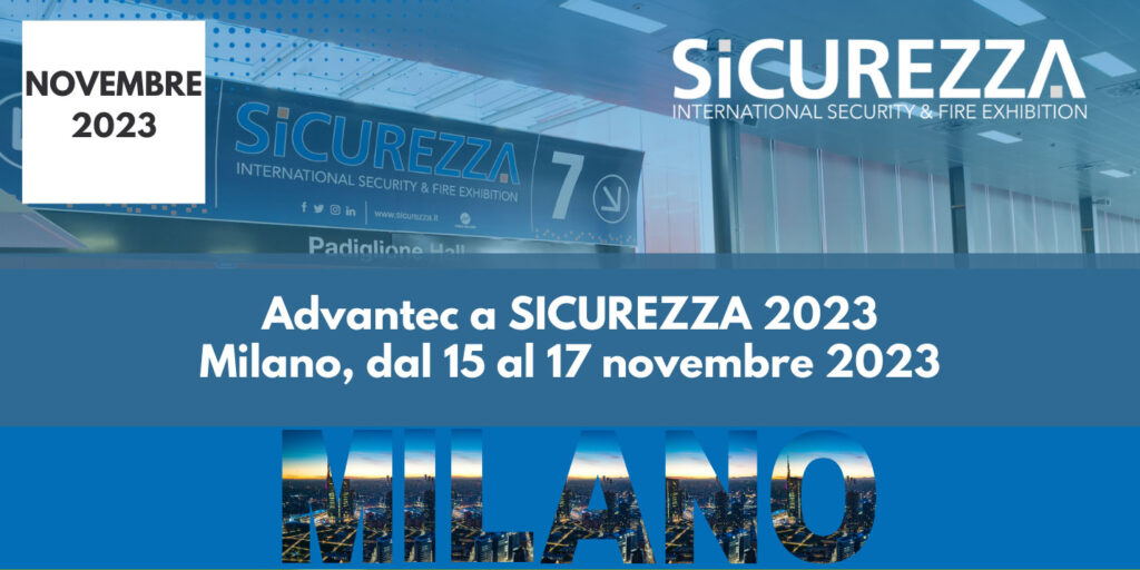Advantec a SICUREZZA 2023