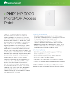 ePMP MP3000 MicroPOP
