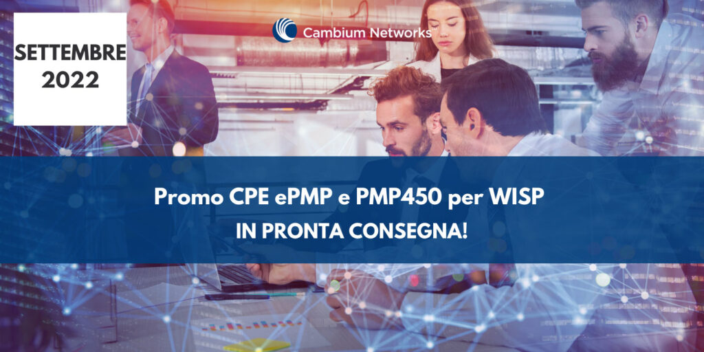 Promo CPE ePMP e PMP450 per WISP