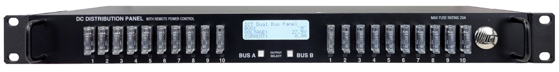 ict distribution series3 10 10gmt fuse panel