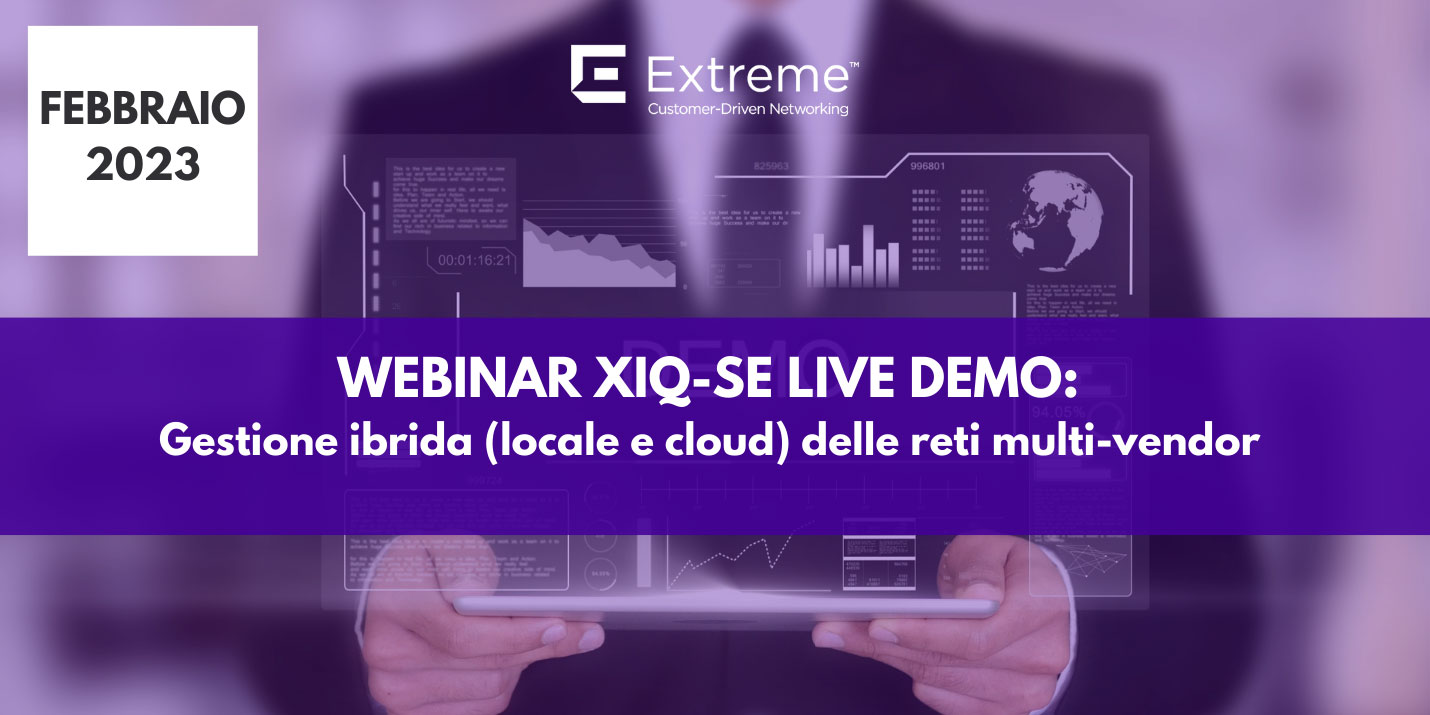 extreme xiq se live demo banner