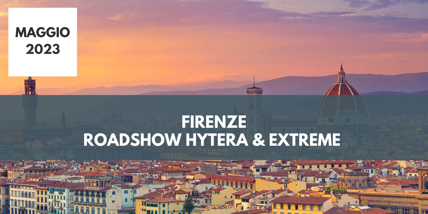 firenze road show banner