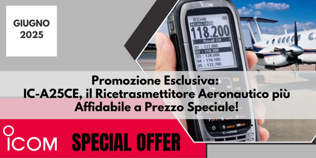 Promozione Esclusiva: ICOM IC-A25CE