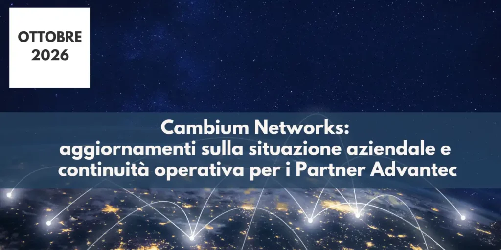 Cambium Networks: Situazione aziendale